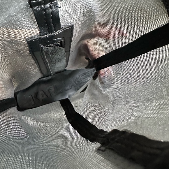 Karl Lagerfeld mesh cowboy boots - Picture 5 of 7